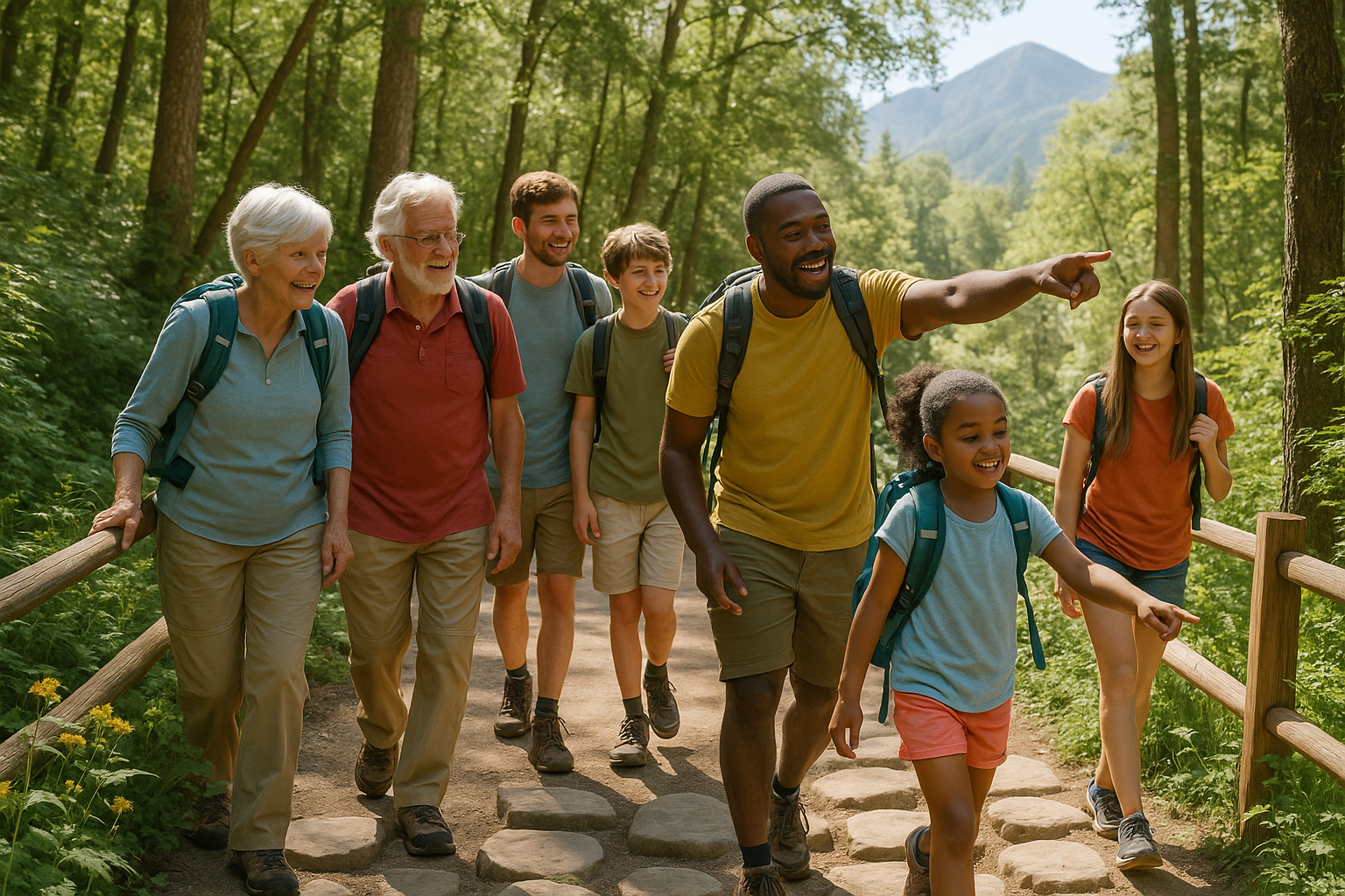 hiking trip for all ages